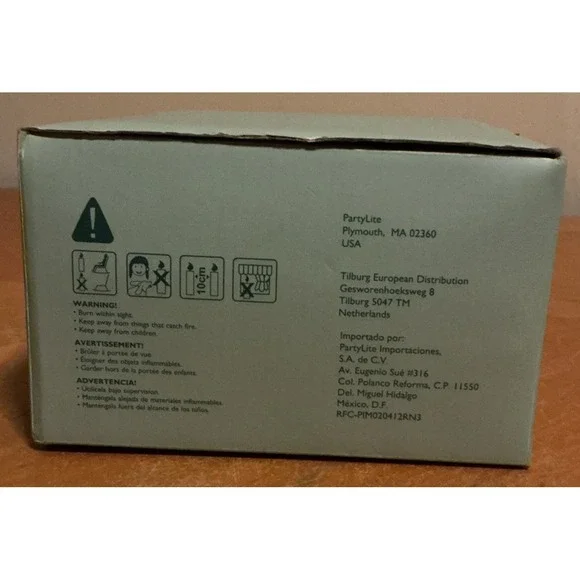 Partylite P90400 Jolly Santa Reed Diffuser Holder In Original Box - Picture 3 of 12